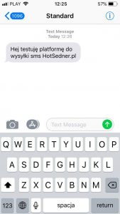 SMS Test - Mirek