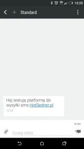 SMS Test - Szymek